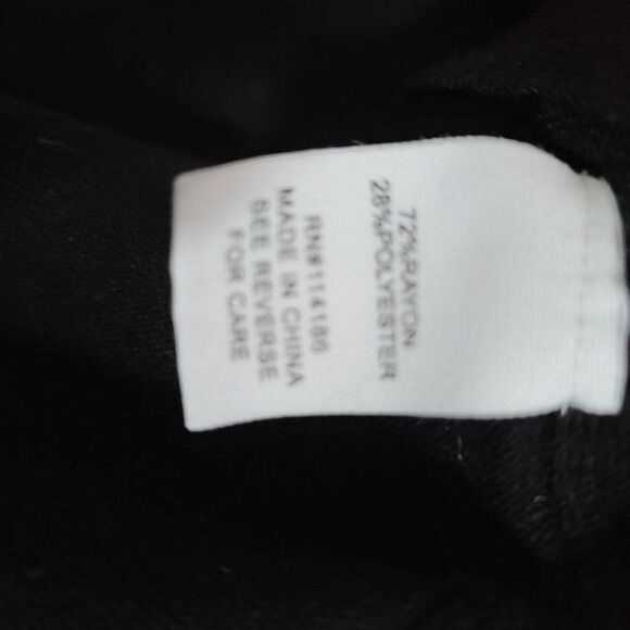 89th + Madison Black Button Shoulder Sweater - Picture 11 of 12